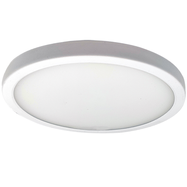 12 in. LED Flush Mount Ceiling Light, 5 CCT 2700K-6500K, 21W, Dimmable, Retrofit or J-box Install