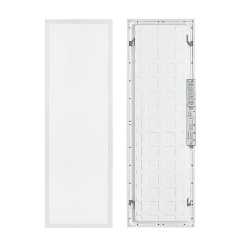 1x4 FT LED Panel - Watts 20-25-30-35-40 - Kelvin 3000-3500-4000-5000-6500 - Wattage & CCT Selectable - 4 Pack