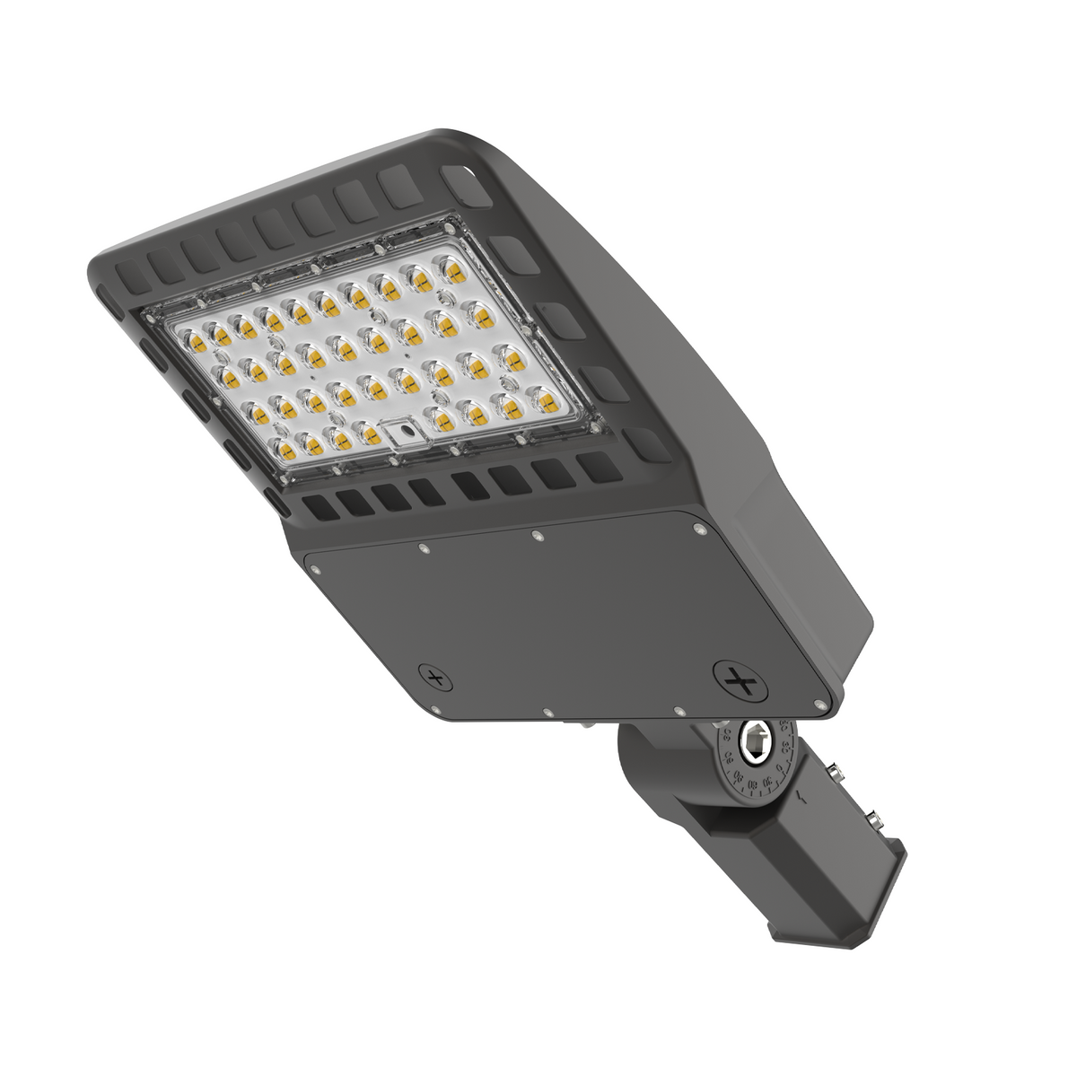 LED Shoebox Area Light - 200-150-100W - Wattage Selectable - 120-347 VOLT