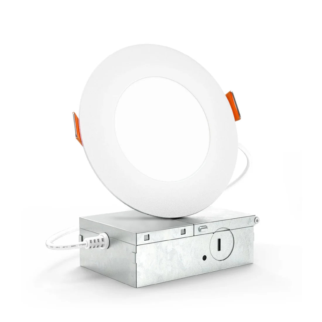 Slim 4 Inch Round LED Recessed Down Light 9W 2700K-6500K CCT 120V