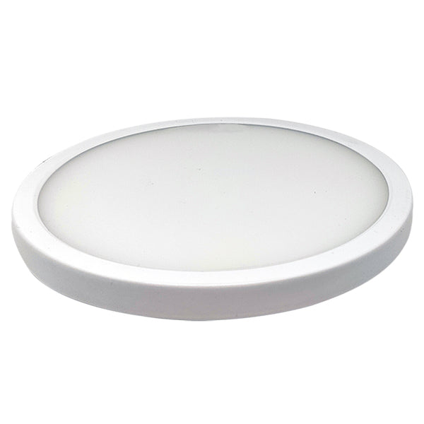 12 in. LED Flush Mount Ceiling Light, 5 CCT 2700K-6500K, 21W, Dimmable, Retrofit or J-box Install