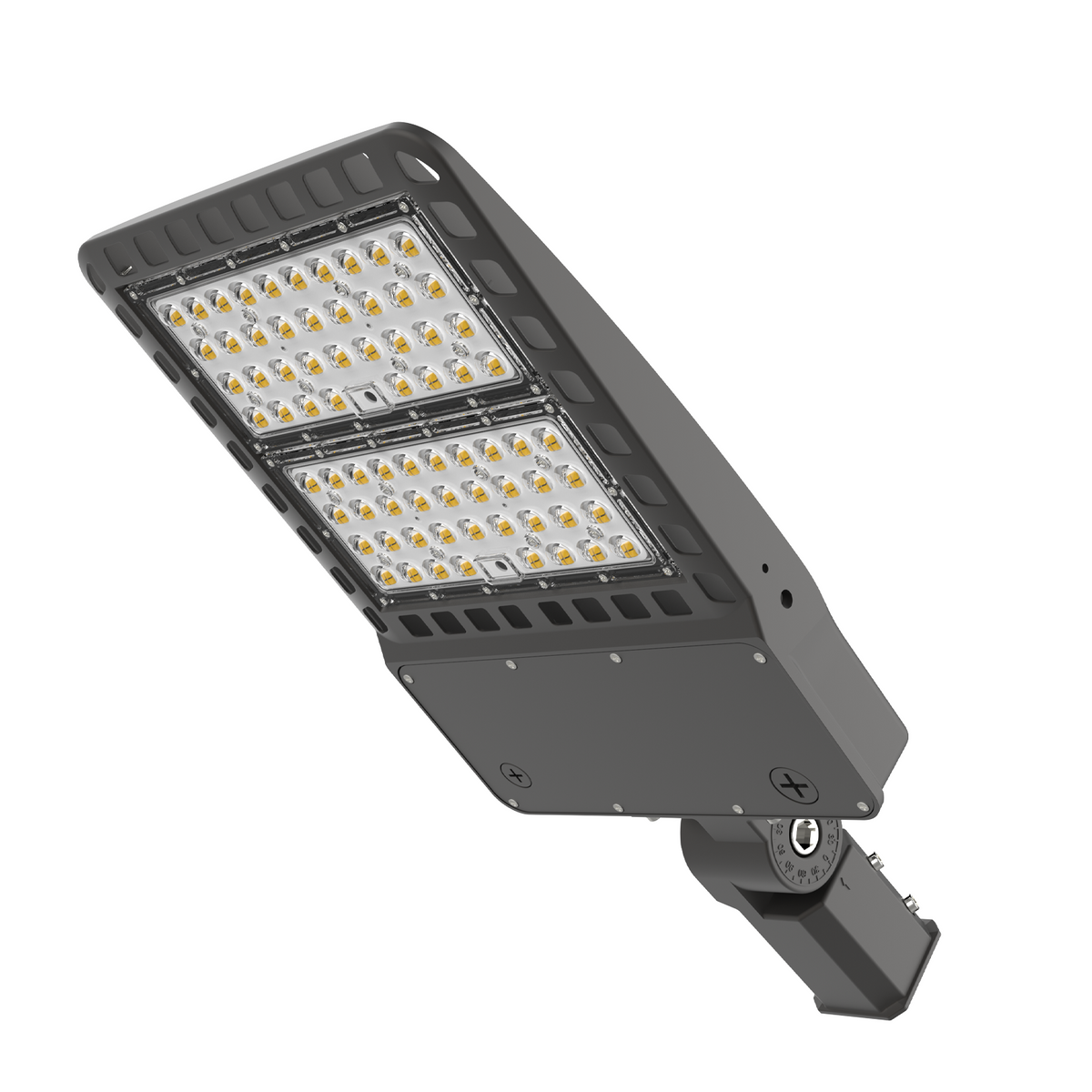 LED Shoebox Area Light - 300-240-200W - Wattage Selectable - 120-347 VOLT