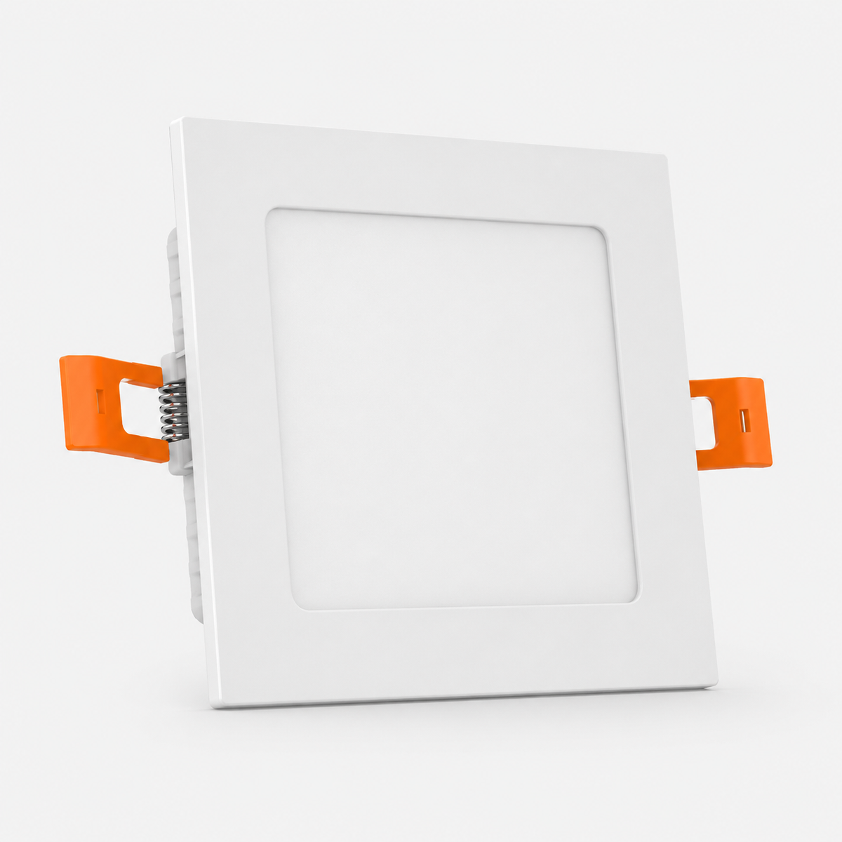 Slim 4 Inch Square LED Recessed Down Light 9W 2700K-6500K CCT 120V