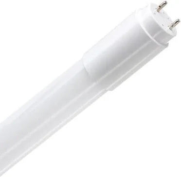 LED 4FT Glass Tube Type B 18W T8 Milky 120-277V | Ballast Bypass
