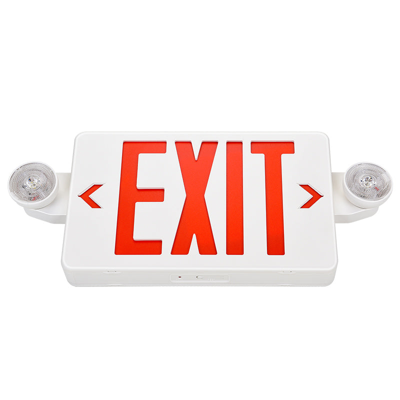LED Exit Emergency Combo - Red Letter