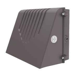 Full Cutoff LED Wall Pack Light - 60–120W Selectable - 3 Color Tunable 3000K/4000K/5000K