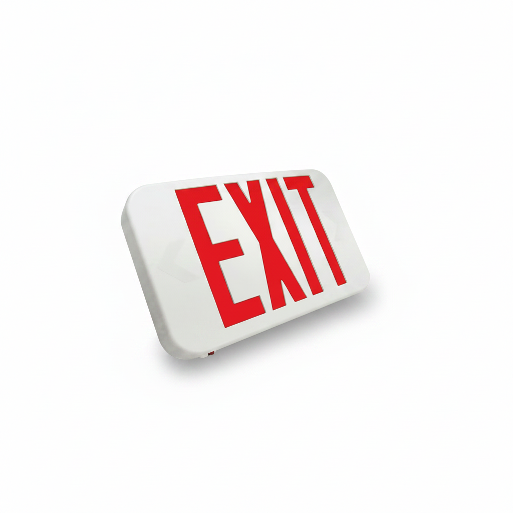 LED Exit Sign - Red Letter